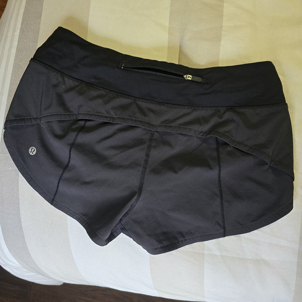 Lululemon Athletica Black Athletic Shorts